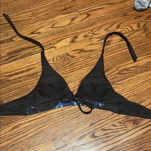 Black Triangle Bikini Top